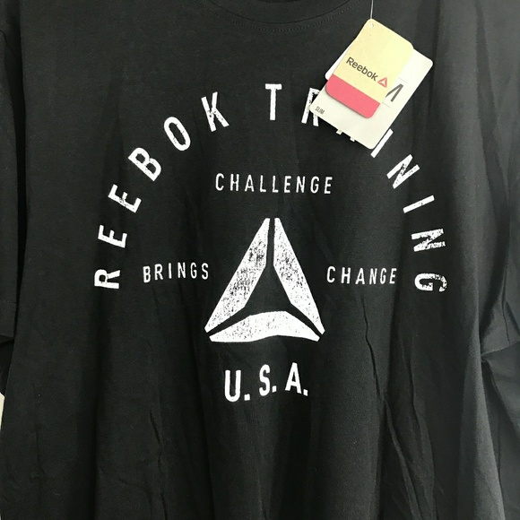 Reebok Stamp Graphic Tee Mens Fitness & Training - Picture 2 of 7